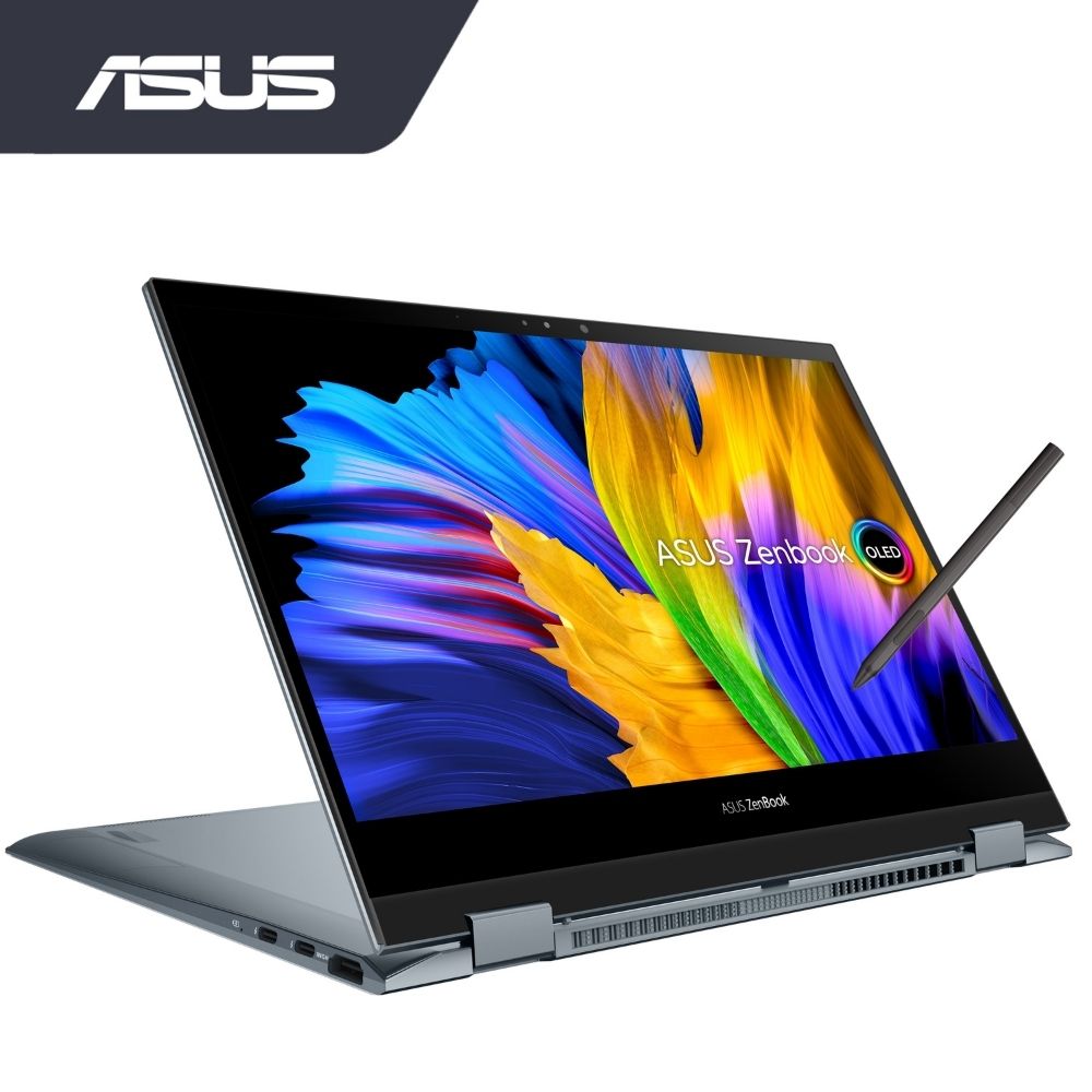 Asus Zenbook Flip 13 UX363E-AHP742WS Laptop | i5-1135G7 | 8GB RAM 512GB SSD | 13.3" OLED FHD Touch | W11 | MS OFFICE+Sleeve,Stylus,Audio Adapter