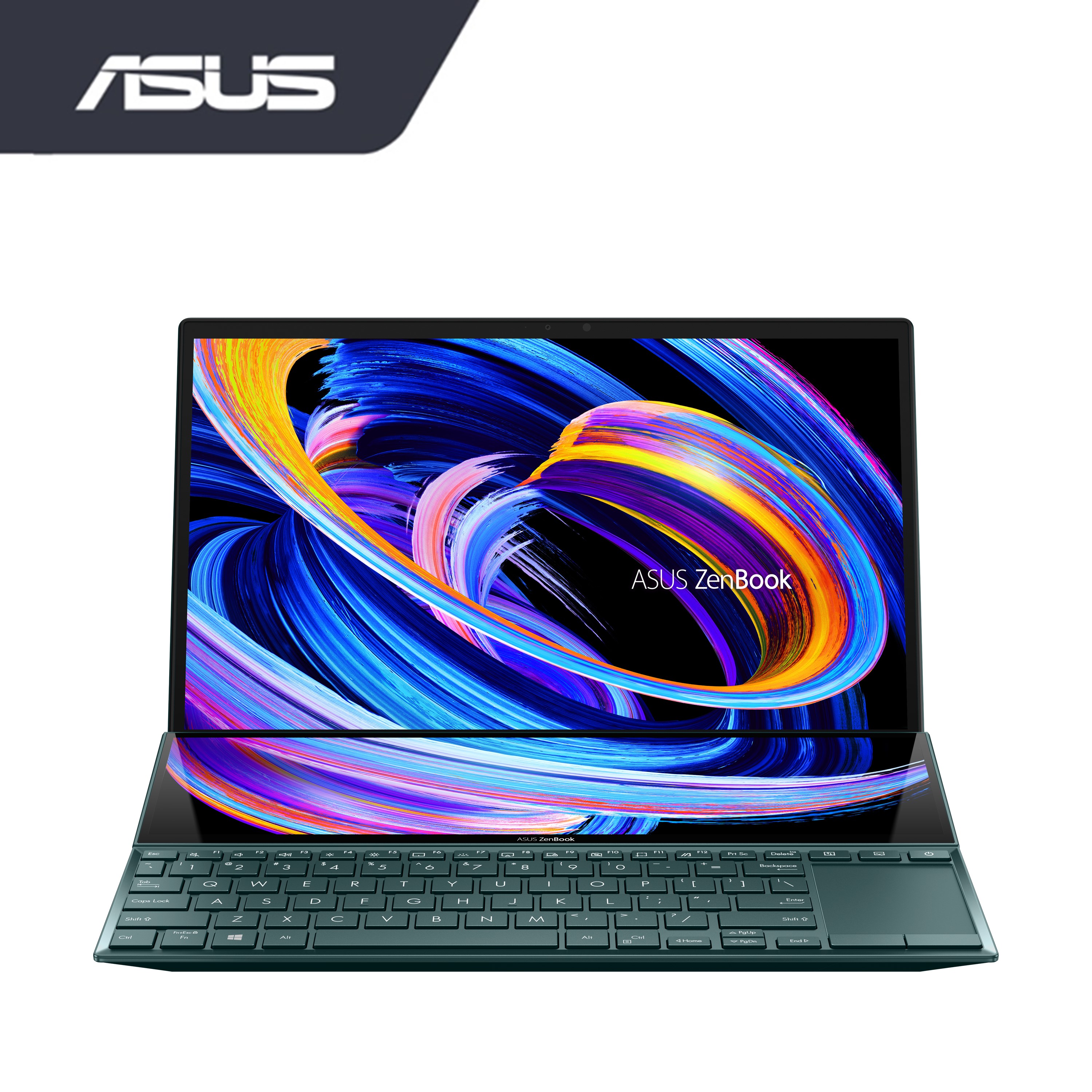 Asus ZenBook Duo UX482E-GHY411WS 2 in1 Laptop Celestial Blue | i7-1165G7 | 16GB RAM 512GB SSD | 14.0"FHD Touch | MX450 | MS Office H&S 2021+Win11 | 2Y Warranty