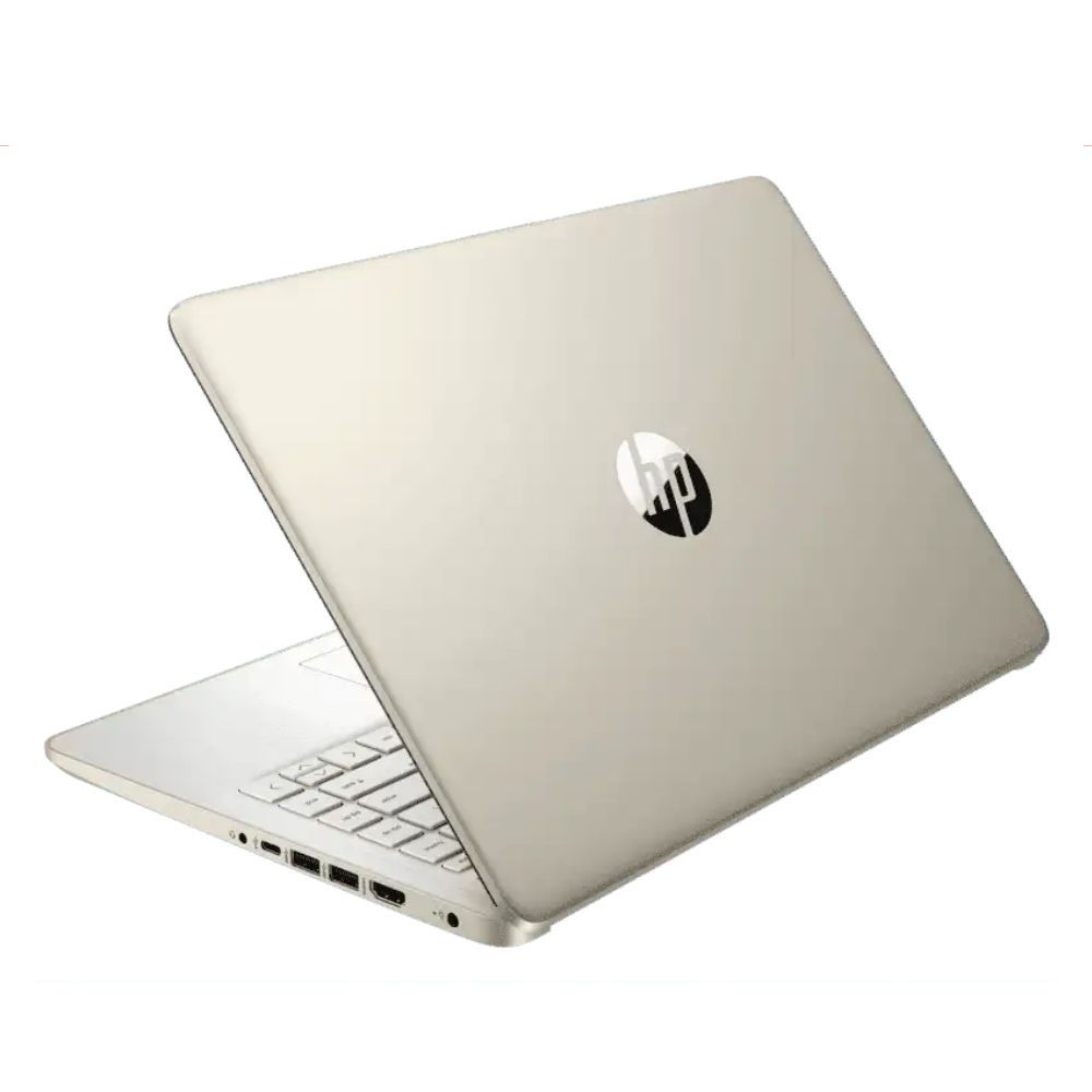 HP 14s-fq0058AU 24W17PA Pale Gold Laptop | AMD 3020e | 4GB RAM 256GB SSD | 14" HD | AMD Radeon | No Odd | W10 | 1 Year Warranty | Bag