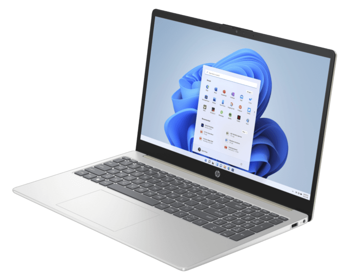 HP 15-FC0045AU/0046AU Laptop (SIlver/Gold) | AMD Ryzen 5 7520U | 8GB RAM 512GB SSD | 15.6" FHD(1920x1080) | AMD Radeon | MS Office H&S 2021 + Win11 | 2Y Onsite Warranty