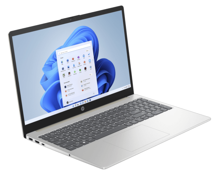 HP 15-FC0045AU/0046AU Laptop (SIlver/Gold) | AMD Ryzen 5 7520U | 8GB RAM 512GB SSD | 15.6" FHD(1920x1080) | AMD Radeon | MS Office H&S 2021 + Win11 | 2Y Onsite Warranty