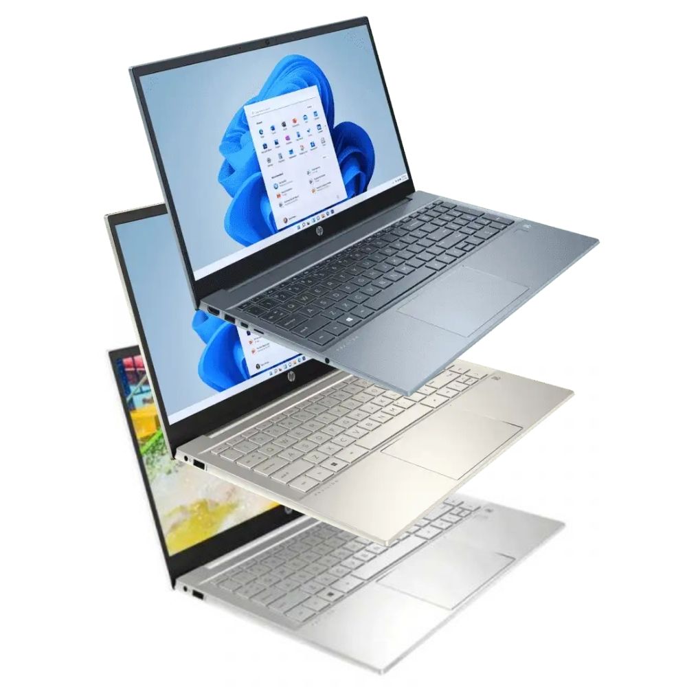 HP Pavilion 15-eg201 Blue/Silver/Gold Laptop | i5-1240P | 8GB RAM 512GB SSD | 15.6" FHD | Iris Xe | W11 | MS OFFICE+BAG