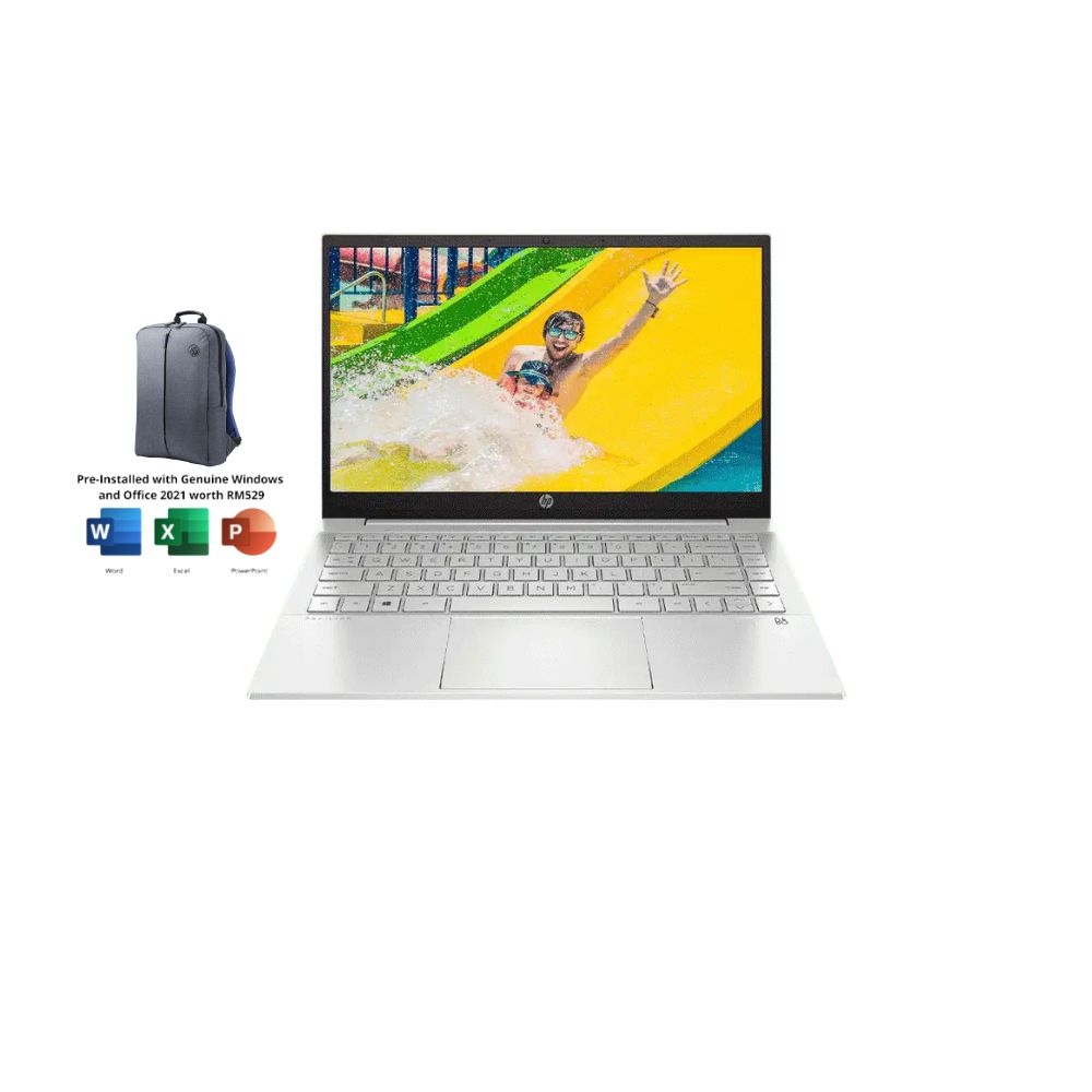 HP Pavilion Plus 14 (Gold/Silver) Laptop | i7-1255U | 16GB RAM 512GB SSD | 14