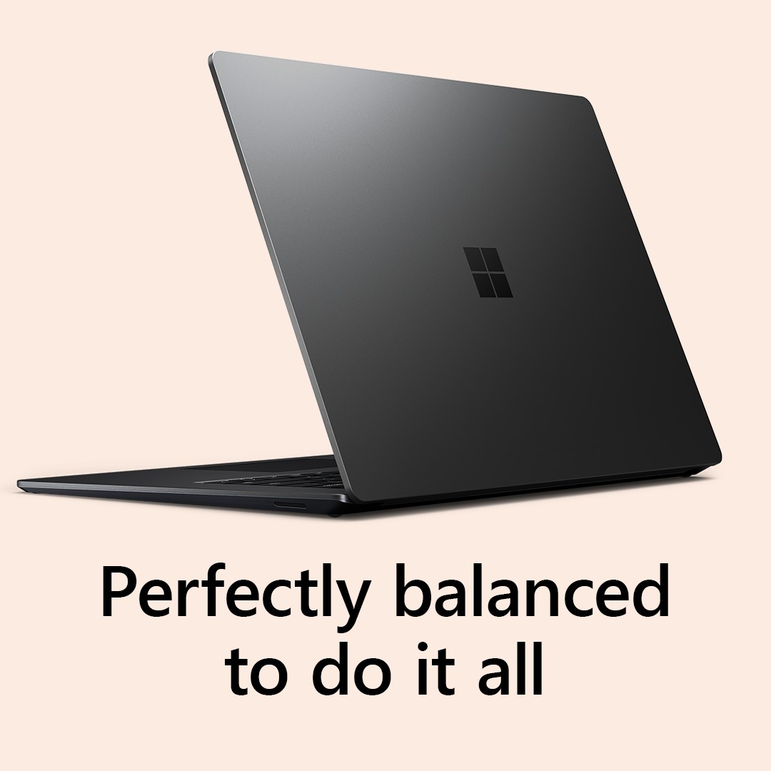 Microsoft Surface Laptop 5 ( Platinum / Black ) 13.5" / 15" Touch + Free Microsoft Office Home & Student 2021 Worth RM529
