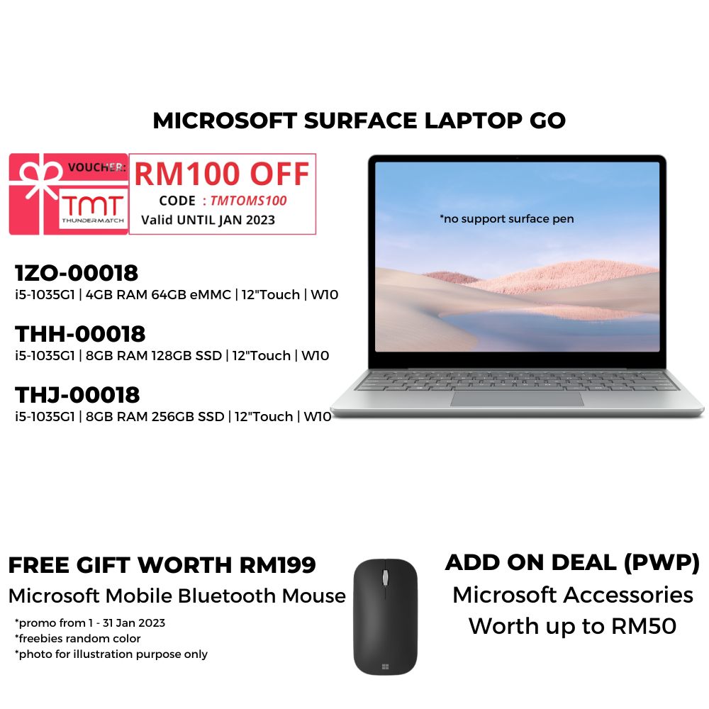 Microsoft Surface Laptop GO