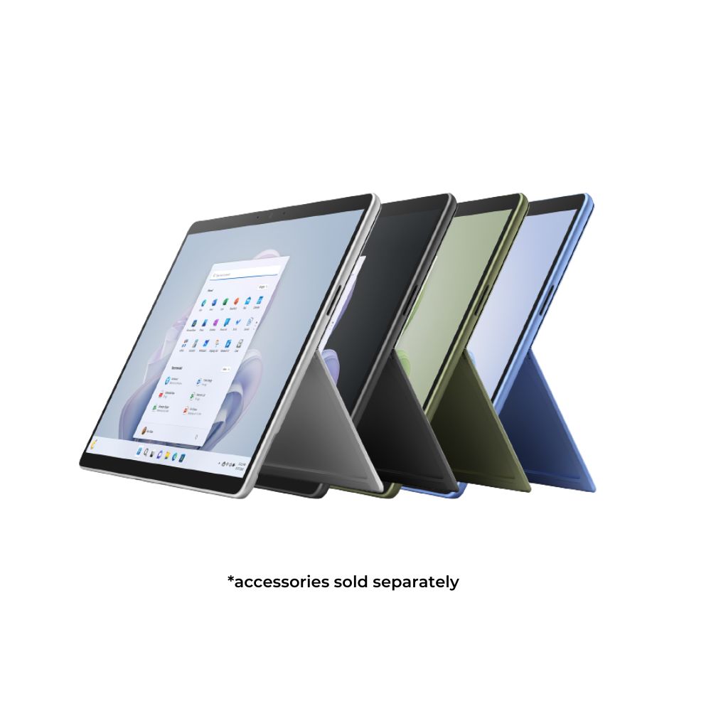 Microsoft Surface Pro 9 ( Platinum / Graphite / Sapphire / Forest ) 13" Touch + Signature Cover Worth RM759