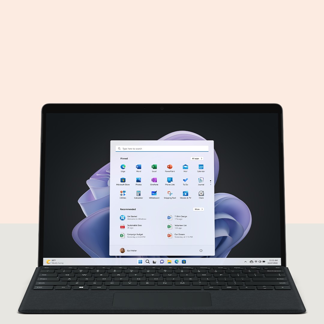 Microsoft Surface Pro 9 ( Platinum / Graphite / Sapphire / Forest ) 13" Touch + Signature Cover Worth RM759
