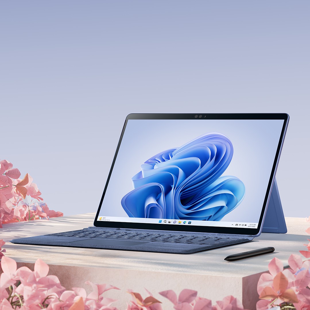 Microsoft Surface Pro 9 ( Platinum / Graphite / Sapphire / Forest ) 13" Touch + Signature Cover Worth RM759