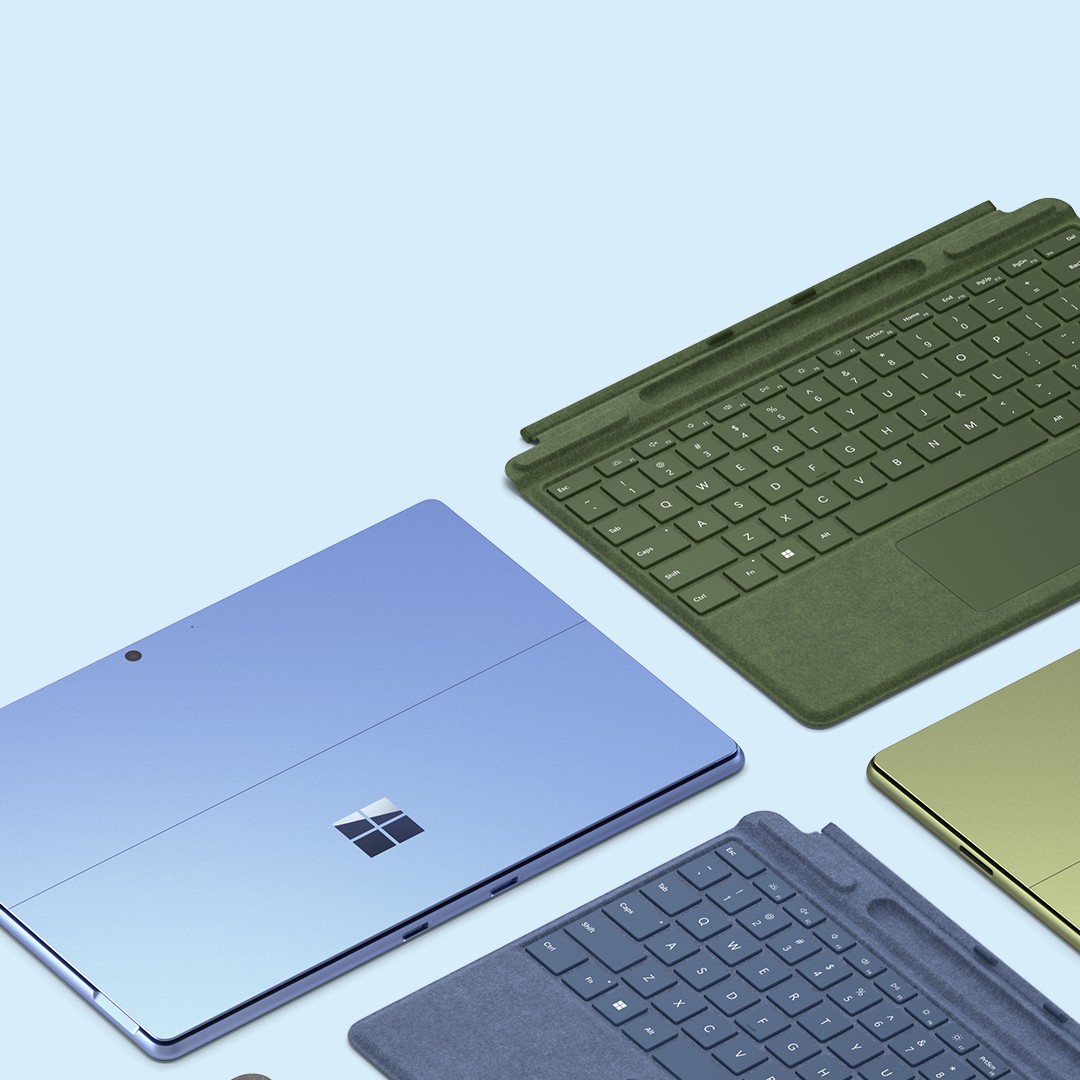Microsoft Surface Pro 9 ( Platinum / Graphite / Sapphire / Forest ) 13" Touch + Signature Cover Worth RM759