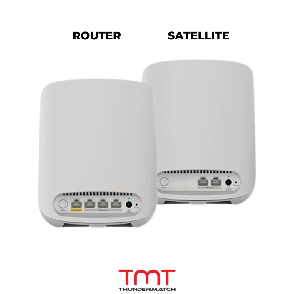 NETGEAR Orbi RBK352 Dual-Band WiFi 6 Whole Home Mesh System