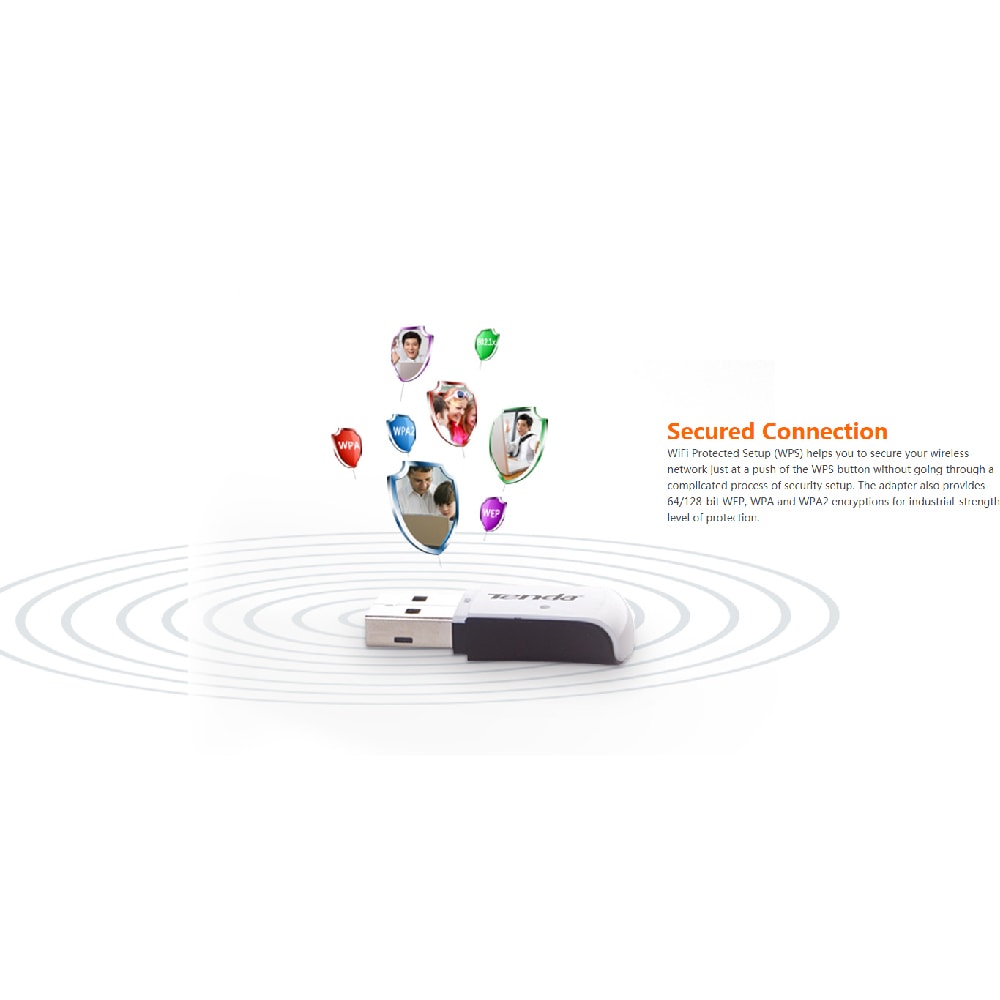Tenda W311M Wireless N150 Nano USB Adapter