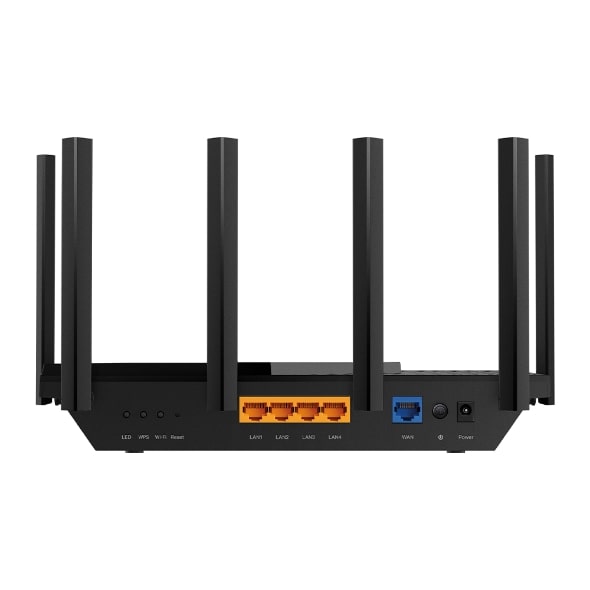 TP-Link Archer AXE75 Tri-Band Gigabit Wi-Fi 6E (New 6GHz band) OneMesh Wireless WiFi Router ( 3 Years Warranty)