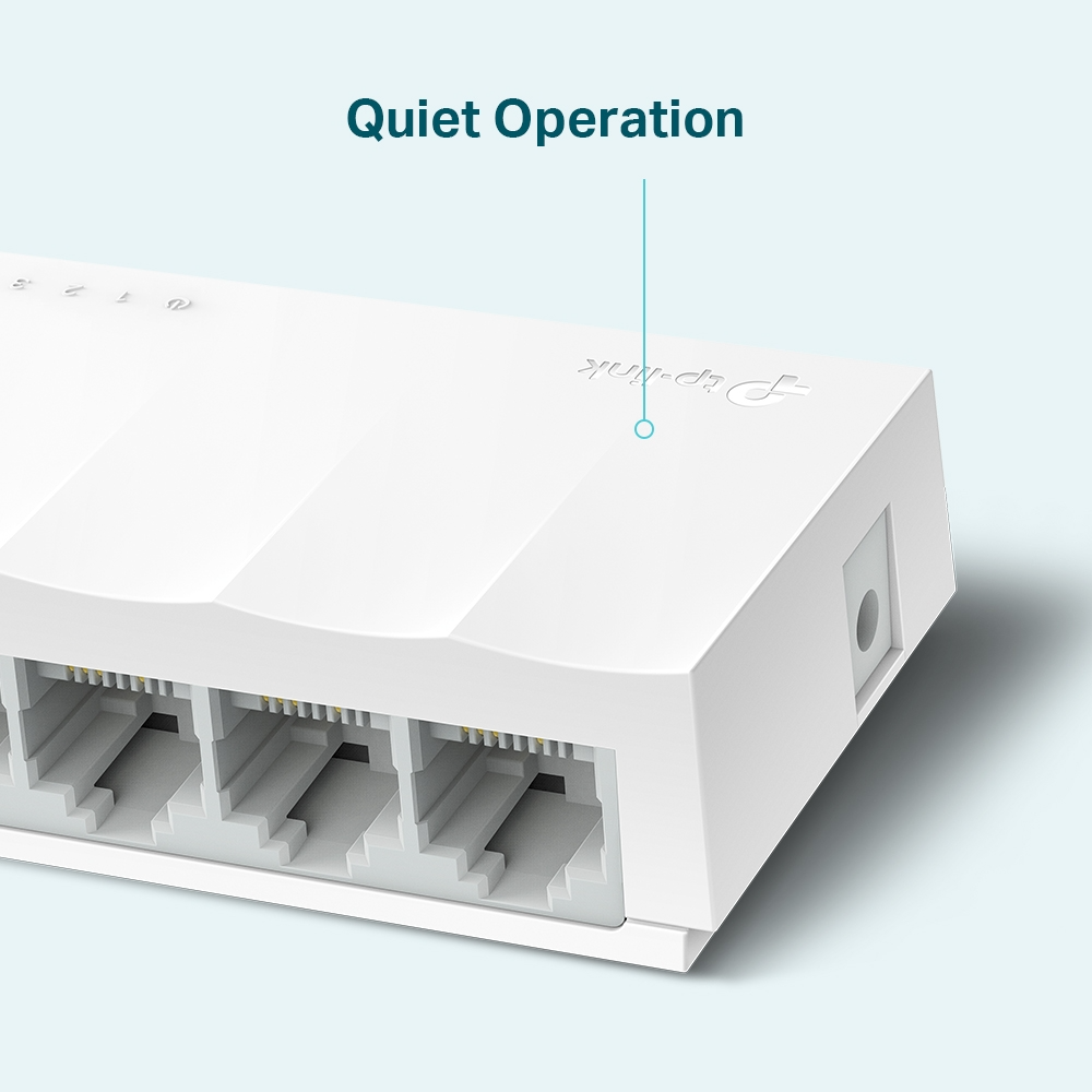 TP-Link LiteWave 5-Port / 8-Port | 10 Mbps / 100 Mbps Desktop Switch LS1005 | LS1008