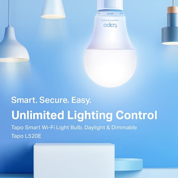 TP Link Tapo L520E Smart Wifi Light Bulb Daylight & Dimmable/Light Bulb