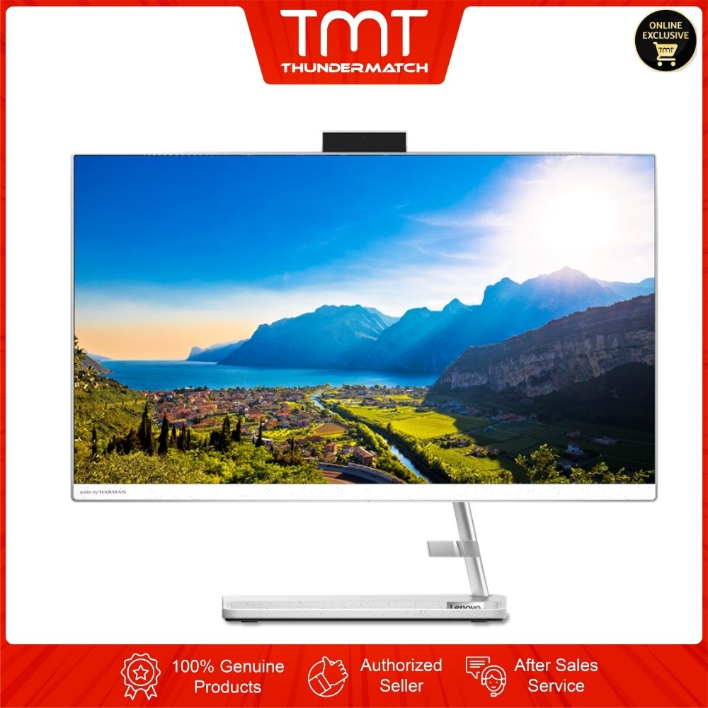 Lenovo IdeaCentre AIO 3 24ITL6 F0G000ESMI Desktop | i3-1115G4 | 4GB RAM 256GB SSD | 23.8" FHD | W10 | MS OFFICE+KEYBOARD+MOUSE