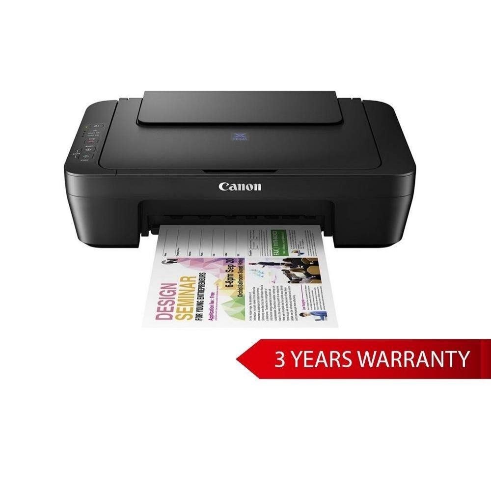 [Clearance] Canon Pixma E470 Ink Efficient All in 1 Inkjet Printer + FREE PG-47 Black Ink