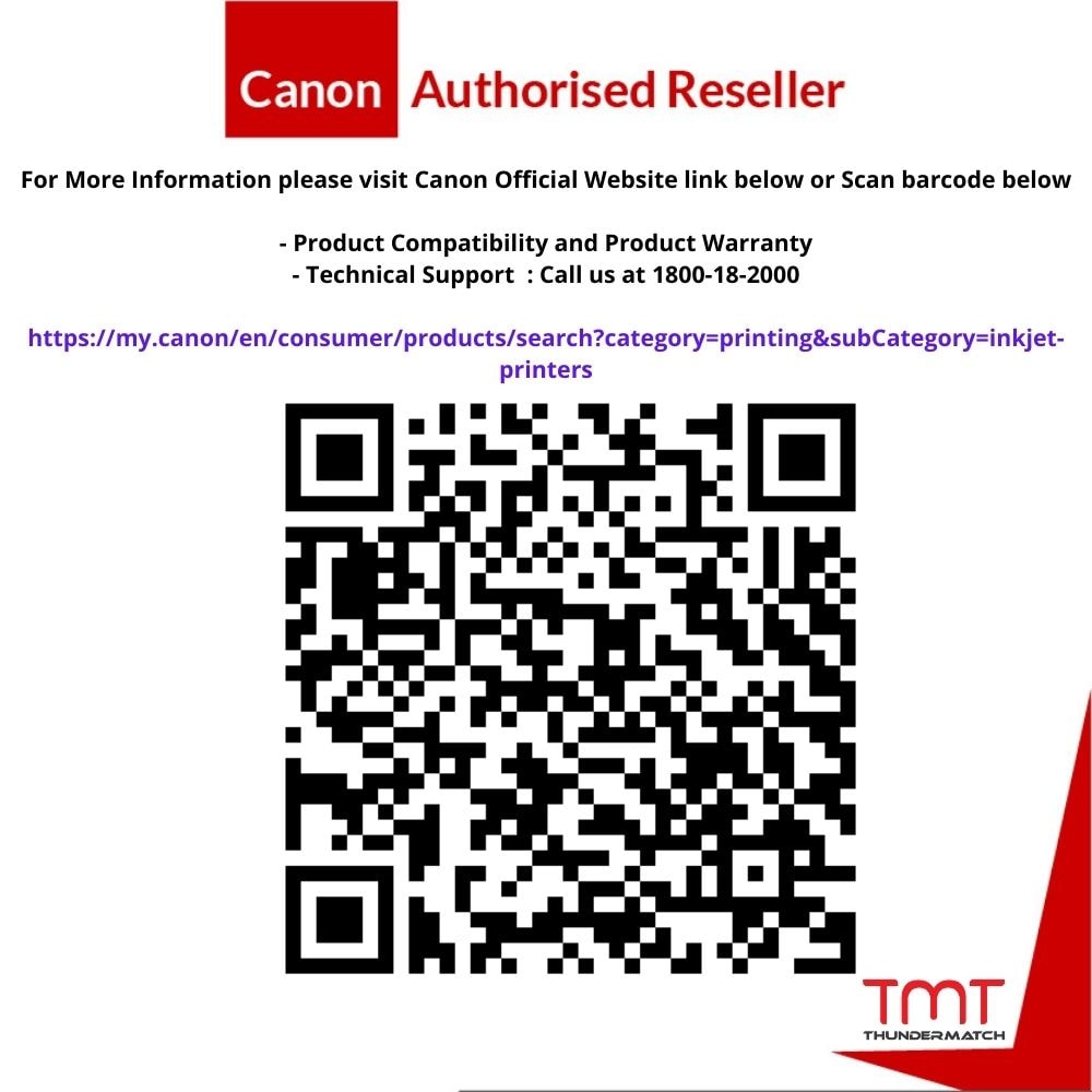 Canon Pixma MG3670 3 In 1 Printer | Wifi | Print,Scan,Copy | PG740(B),CL741(C) | 1+2 yr warranty on-site Tel: 1-800-18-2000