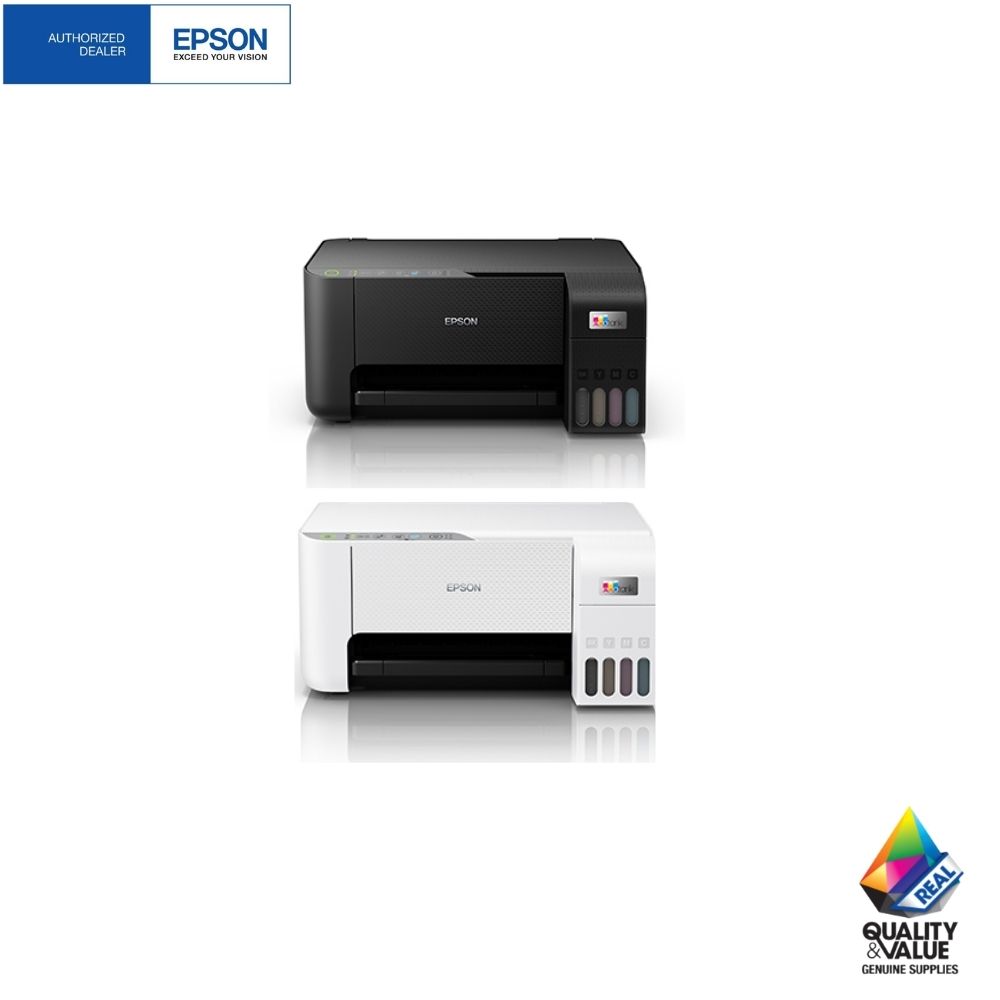 EPSON Inkjet Printer L3250 Black / L3256 White | Print/Scan/Copy/WIFI | 2 Years Warranty or 30K page | Tel:1800-8-17349