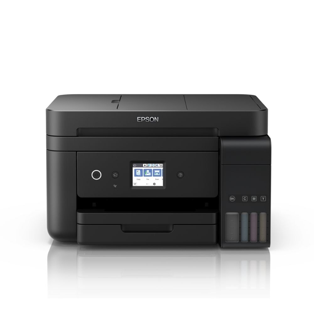 EPSON Inkjet L6190 Printer | Print/Scan/Copy/Fax/Duplex | 15ipm(B), 8ipm(C)/Y100(B),Y2,3,400(C,M,Y) | C11CG19502