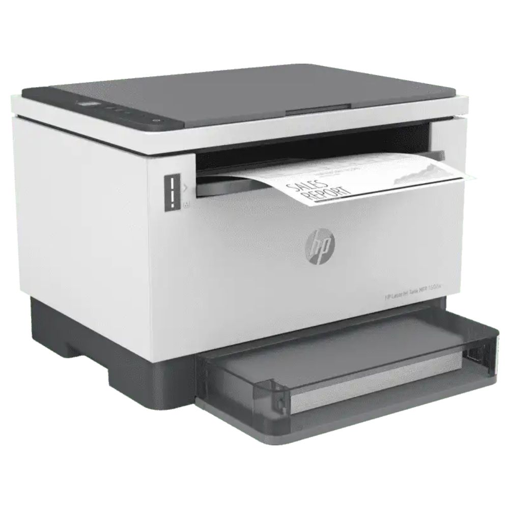 HP LaserJet Tank MFP 1602W Printer | Print/Scan/Copy | 22ppm/600x600 | Wireless | Duty Cycle 25K Pages | 3Y Warranty