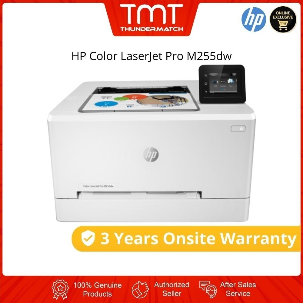 HP Color LaserJet Pro M255dw Printer | Print | Wireless | Duplex | (7KW64A)