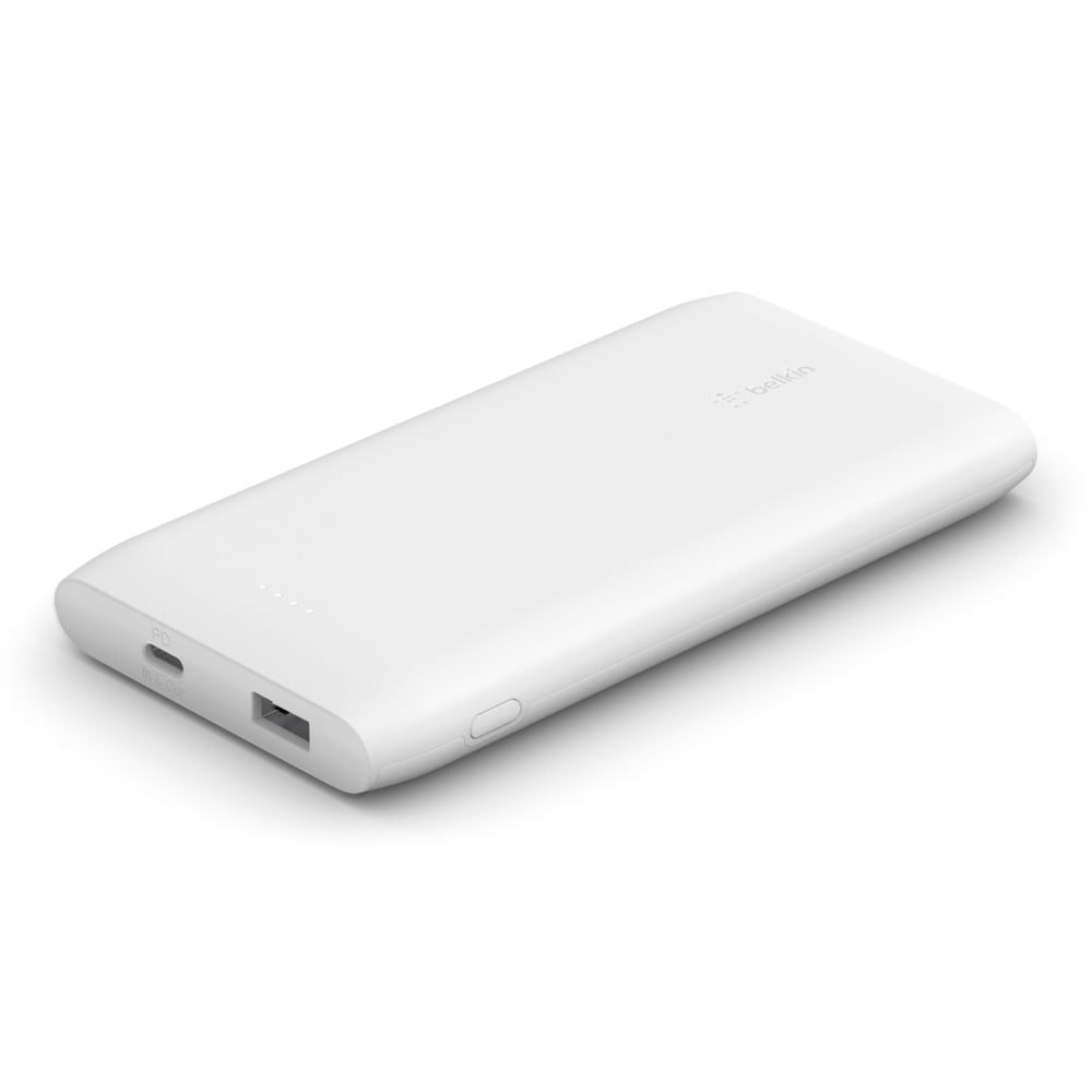 Belkin BPB001btBK/BPB001btWH 10000mAh Power Bank/USBC 18WPD In,Output