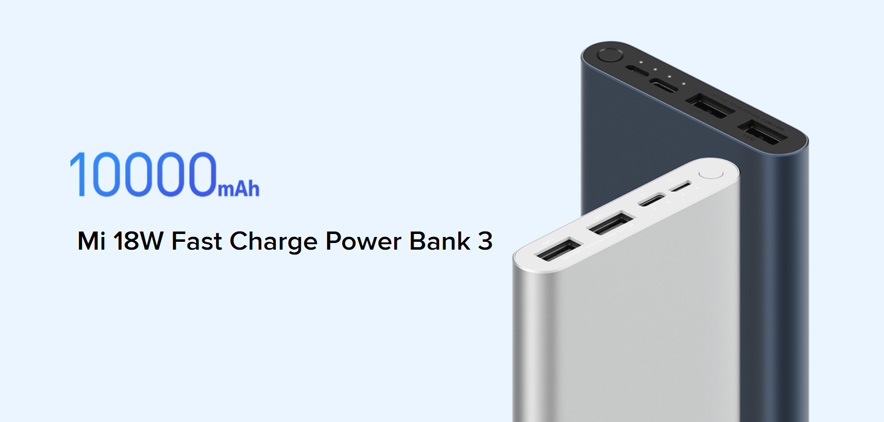 Xiaomi 10000mAh 18W Fast Charge Power Bank 3