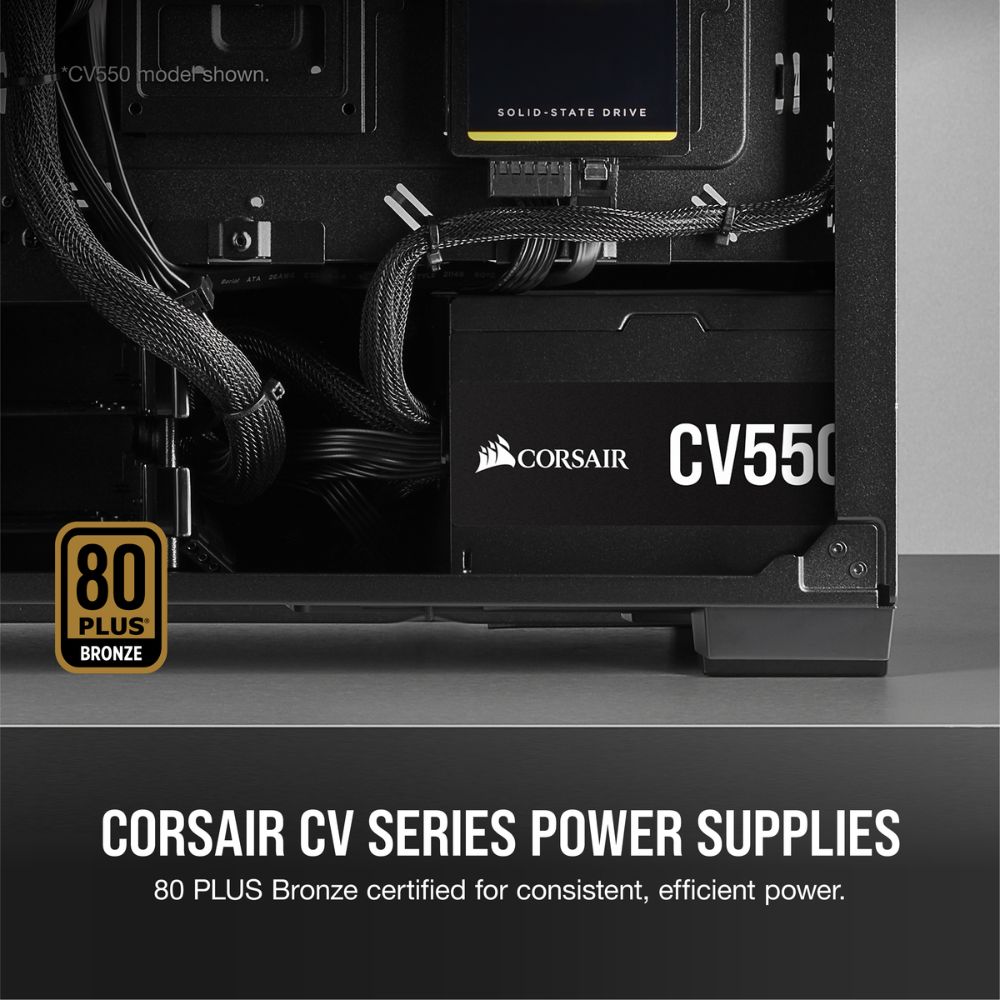 Corsair CV-Series CV750 750W 80PLUS BRONZE Power Supply