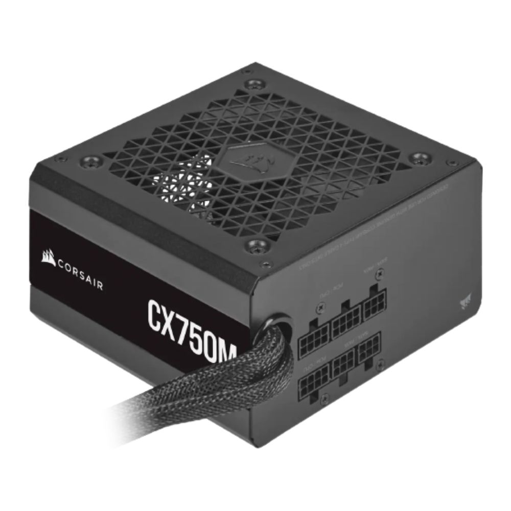 Corsair CXM-Series CX750M 750W 80PLUS BRONZE Semi-Modular Power Supply
