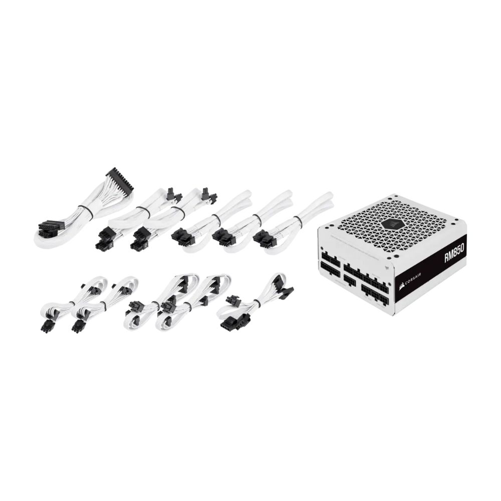 Corsair RM-Series RM850 WHITE Edition 850W 80PLUS GOLD Full-Modular Power Supply