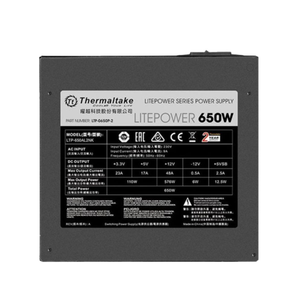 Thermaltake LitePower 650W Power Supply
