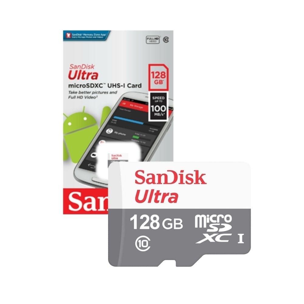 SanDisk MicroSD Ultra UHS-I C10 Memory Card