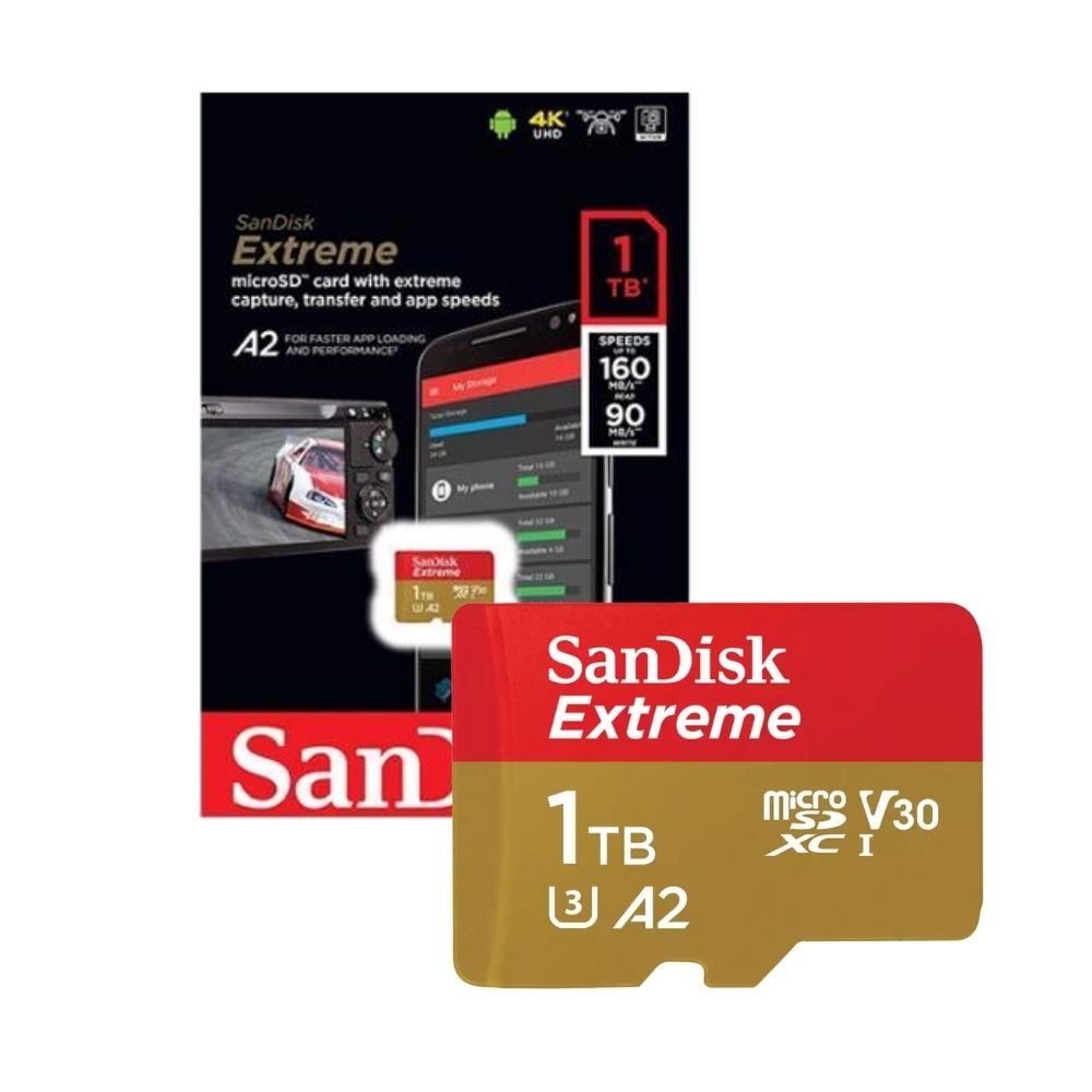 SanDisk MicroSD Extreme UHS-I C10 V30 Memory Card