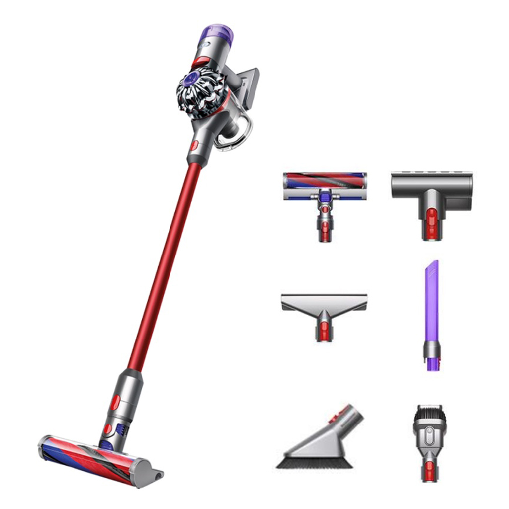 Dyson V8 Slim Fluffy+ Cordless Vacuum Cleaner | Low Noise | Powerful Suction | 2 Years Warranty