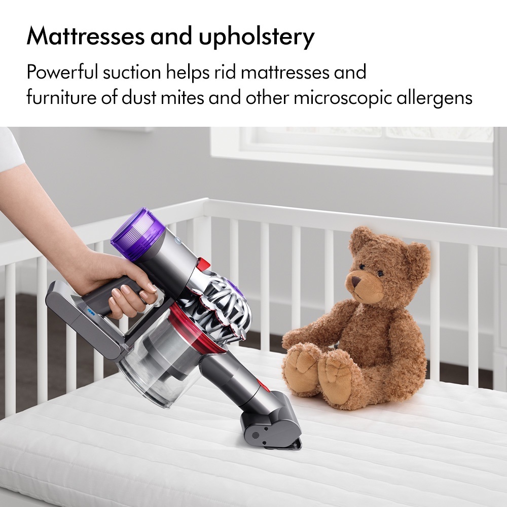Dyson V8 Slim Fluffy+ Cordless Vacuum Cleaner | Low Noise | Powerful Suction | 2 Years Warranty