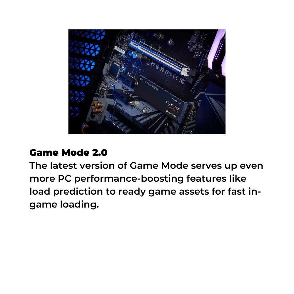 WD Black SN850X M.2 2280 PCIe NVMe Gen4 SSD