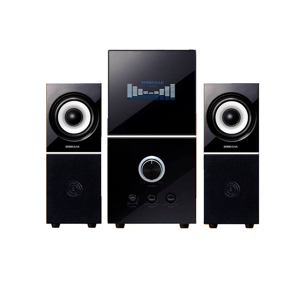 SonicGear EVO 5 BTMI 36Watts Bluetooth 2.1 Multimedia Speaker (Black)