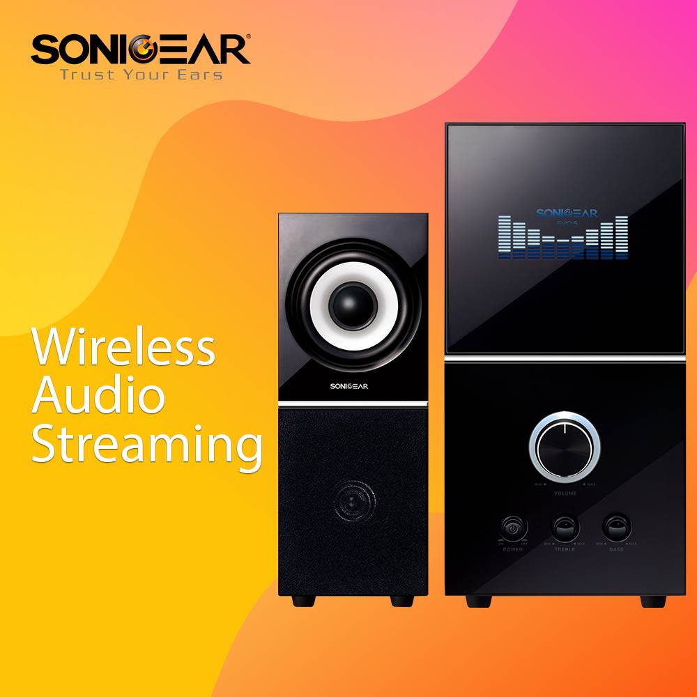 SonicGear EVO 5 BTMI 36Watts Bluetooth 2.1 Multimedia Speaker (Black)