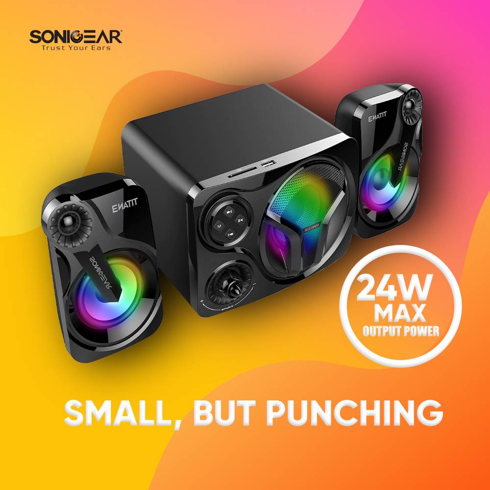 SonicGear Titan 3 Bluetooth Speaker with 5-Inch Bass Driver