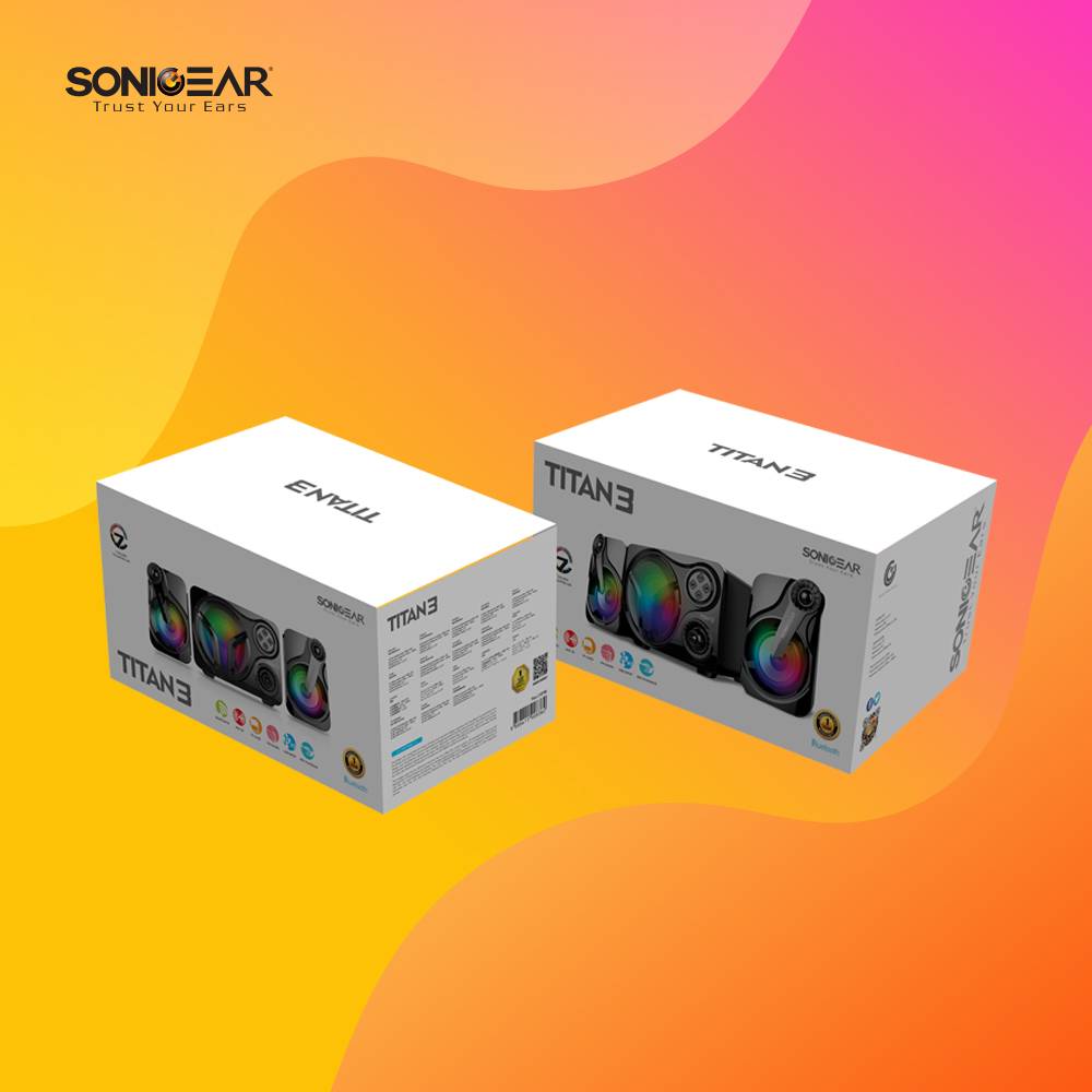 SonicGear Titan 3 Bluetooth Speaker with 5-Inch Bass Driver
