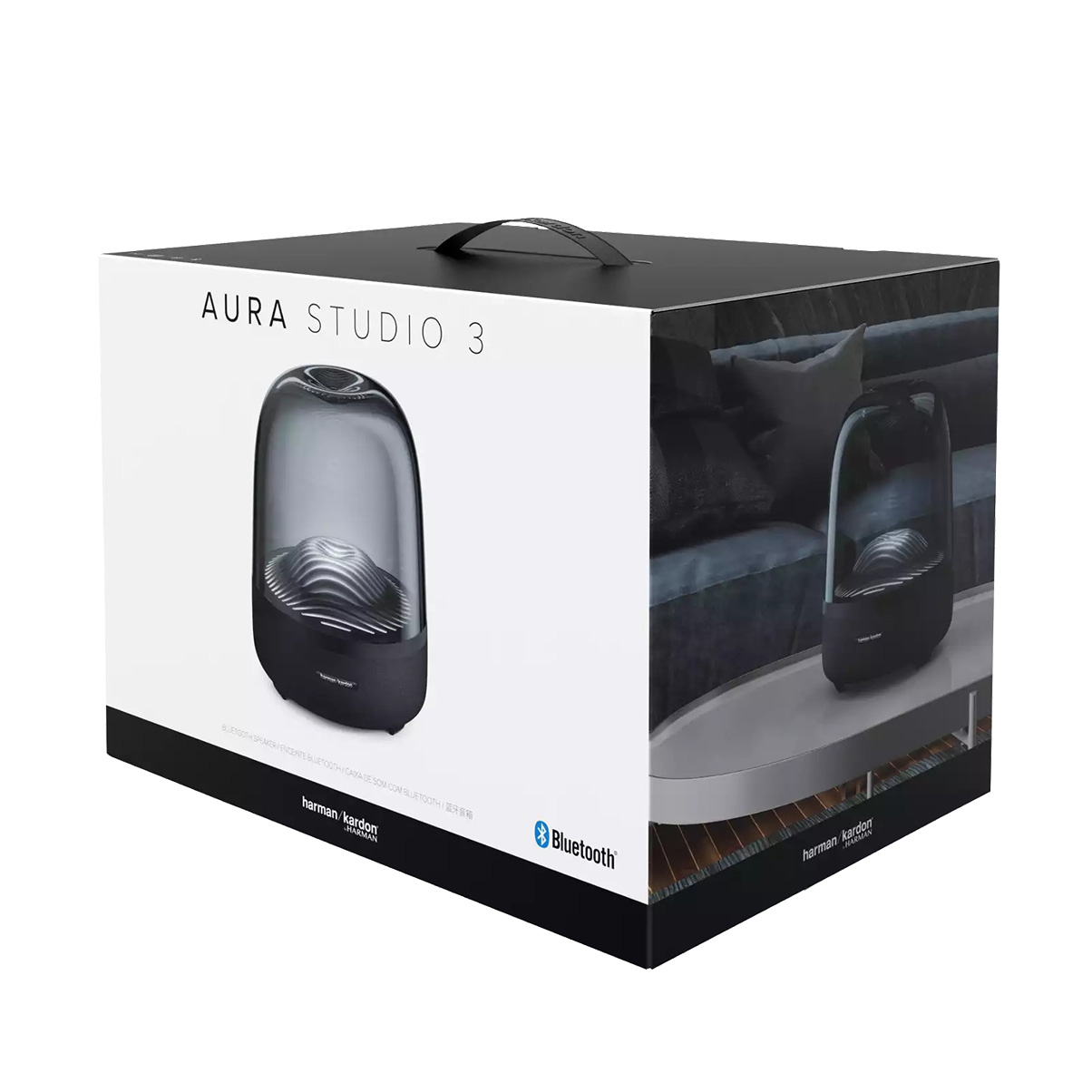 Harman Kardon Aura Studio 3 Wireless Bluetooth Speaker (Black)