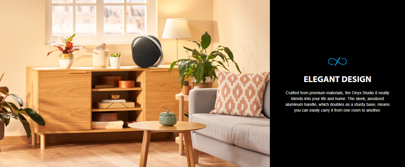 Harman Kardon Onyx Studio 8 Portable Stereo Bluetooth Speaker