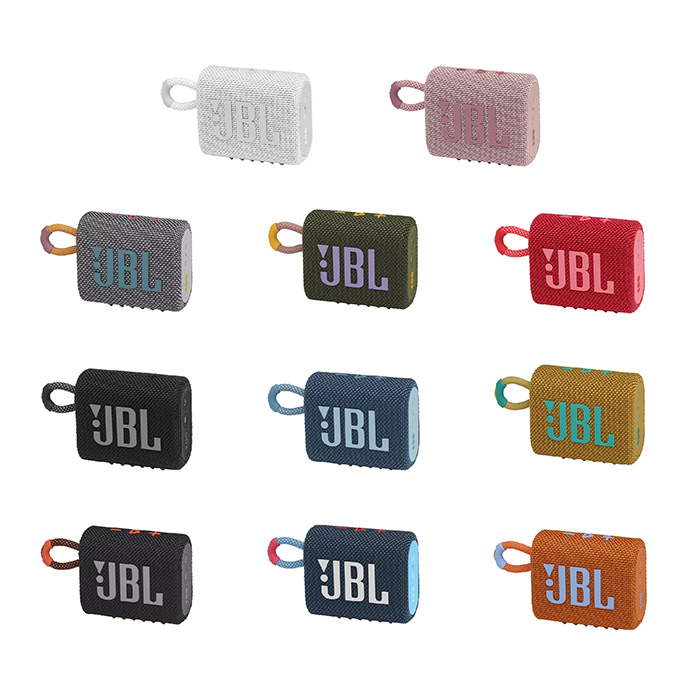 JBL Go 3 Portable Speaker with Bluetooth & Built-in Battery
