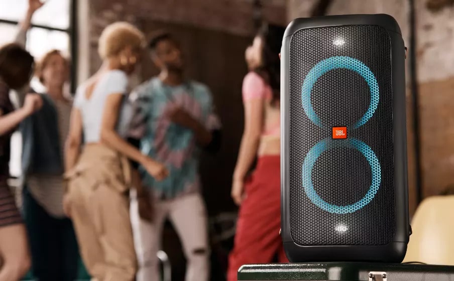 JBL Partybox 100 Portable Bluetooth Party Speaker with Dynamic Light Effects