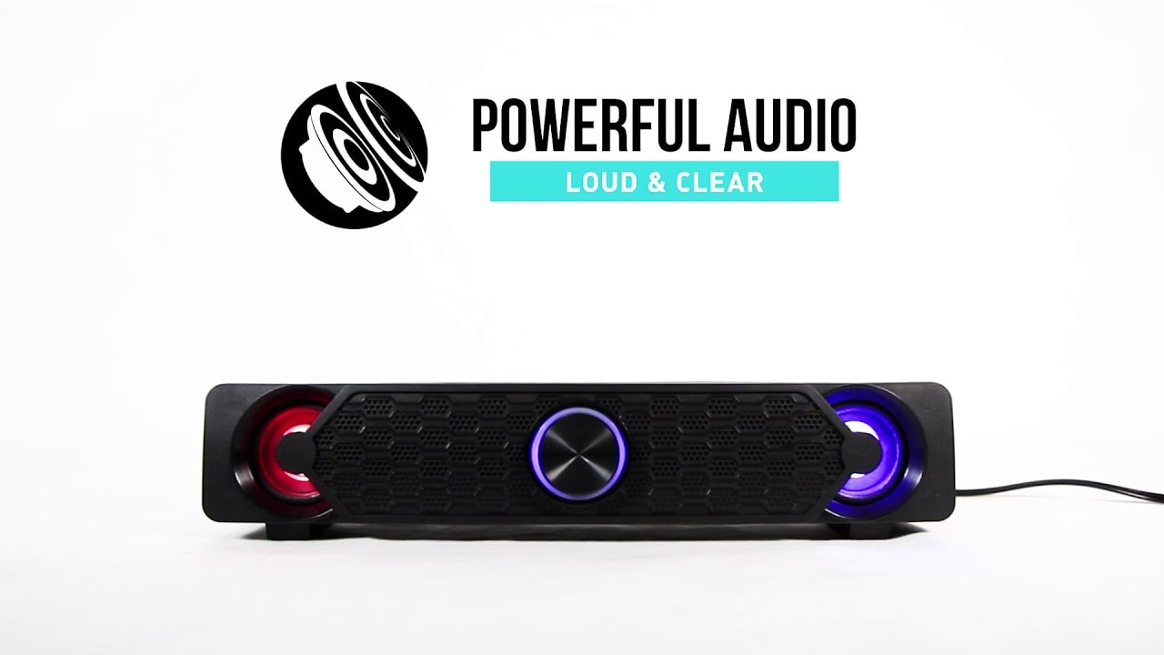 SonicGear Audiobox U250 | Powerful Wired Soundbar Speaker(1 Year Warranty)