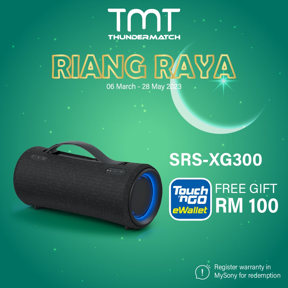 Sony SRS-XG300 X-Series Portable Wireless Speaker