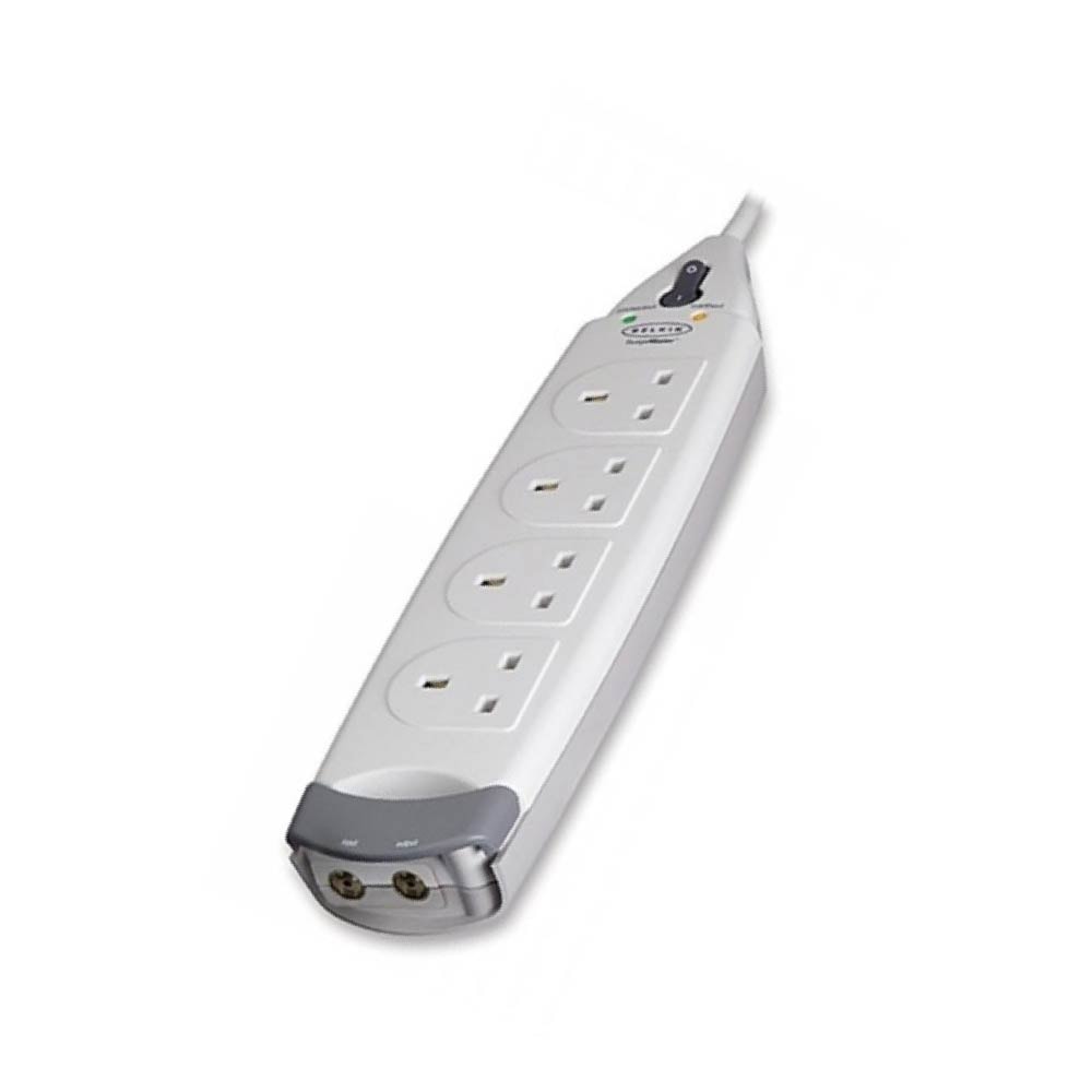 Belkin F9H402sa2M-MY Home Series 4-Socket Surge Protector
