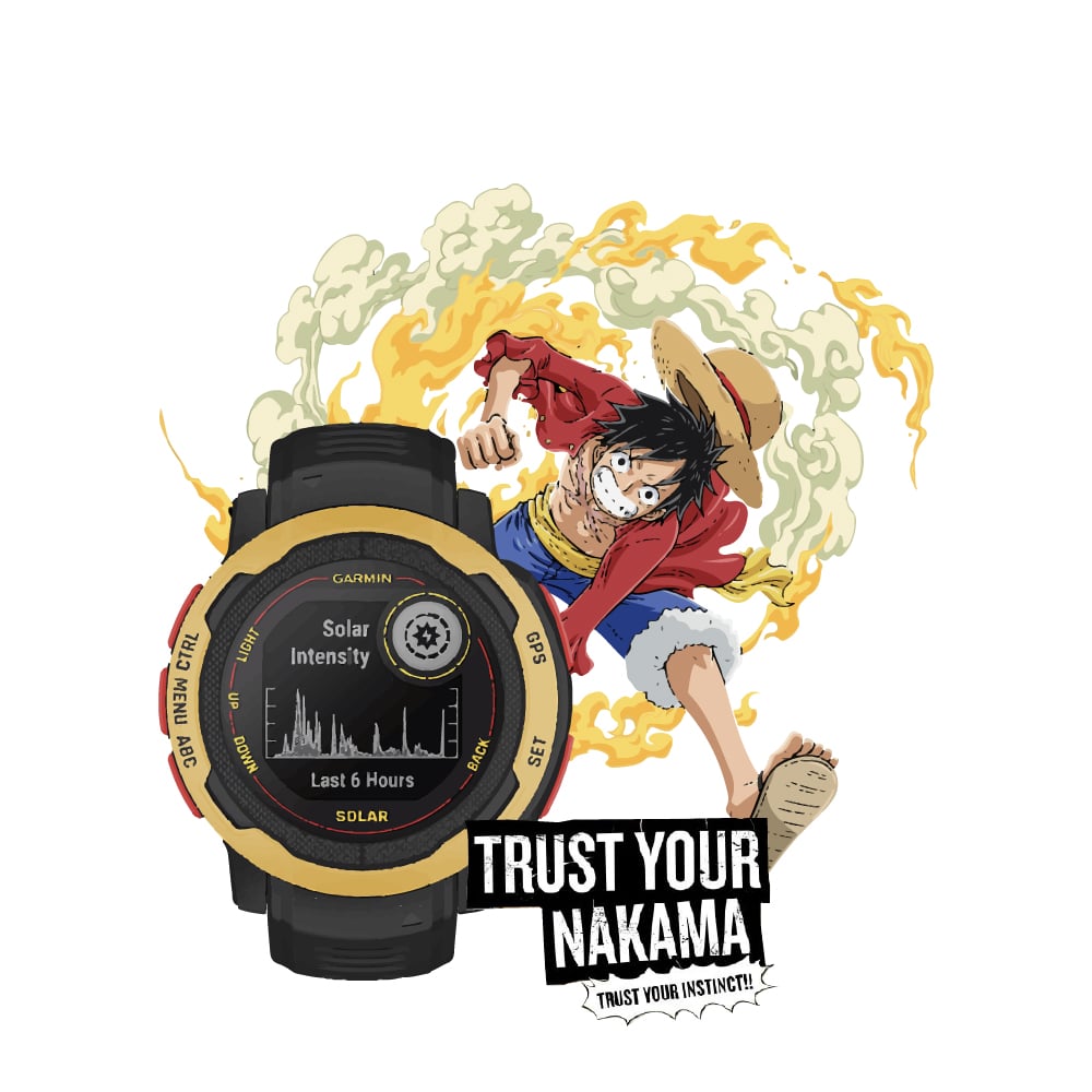 Garmin Instinct 2 Solar GPS Smartwatch - Luffy SE