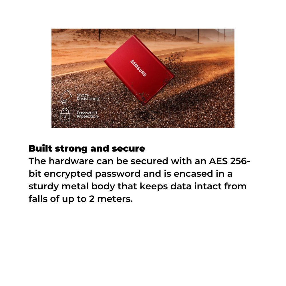 Samsung T7 Type-C External SSD