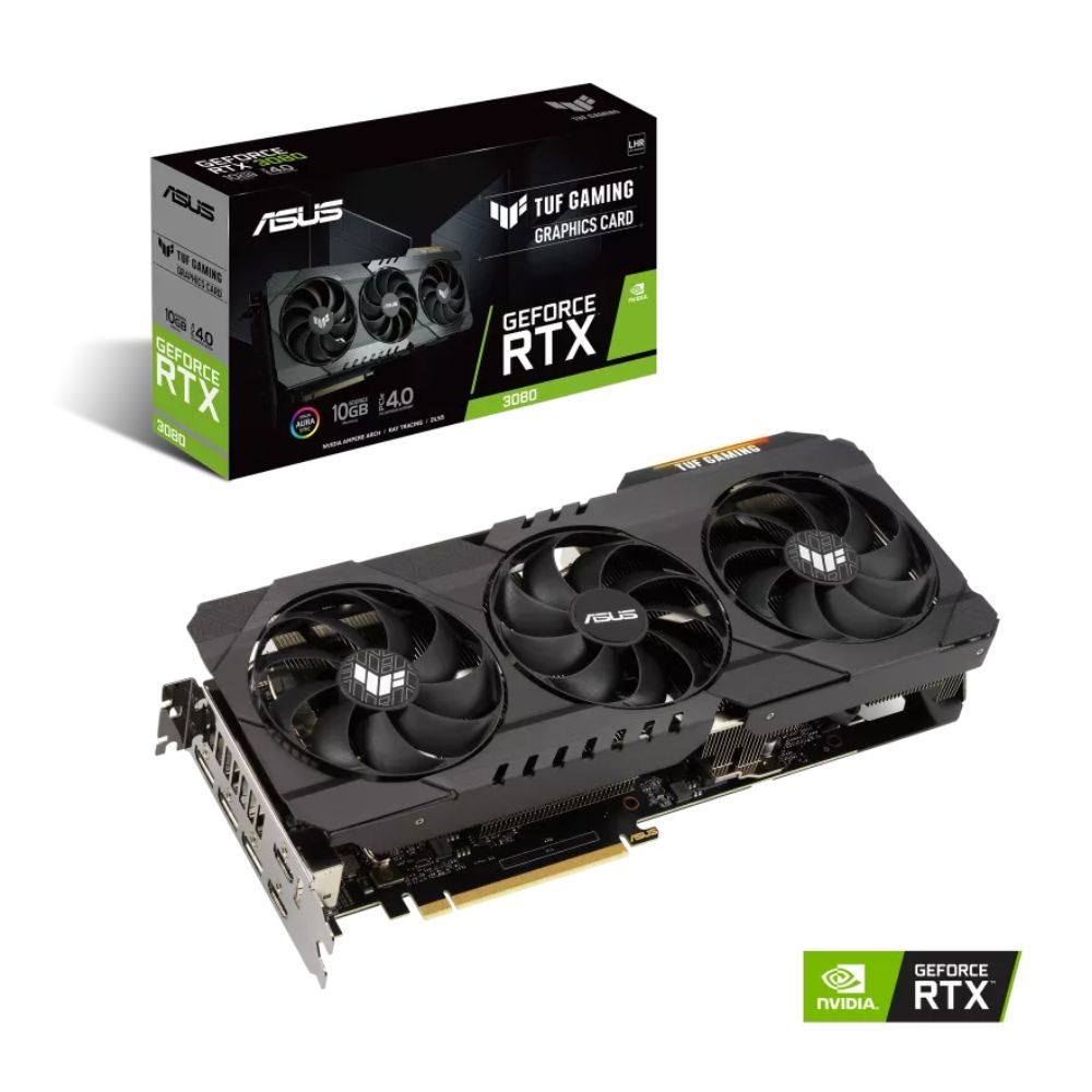 Asus RTX 3080 10GB GDDR6X 320Bit TUF Gaming VGA Graphics Card